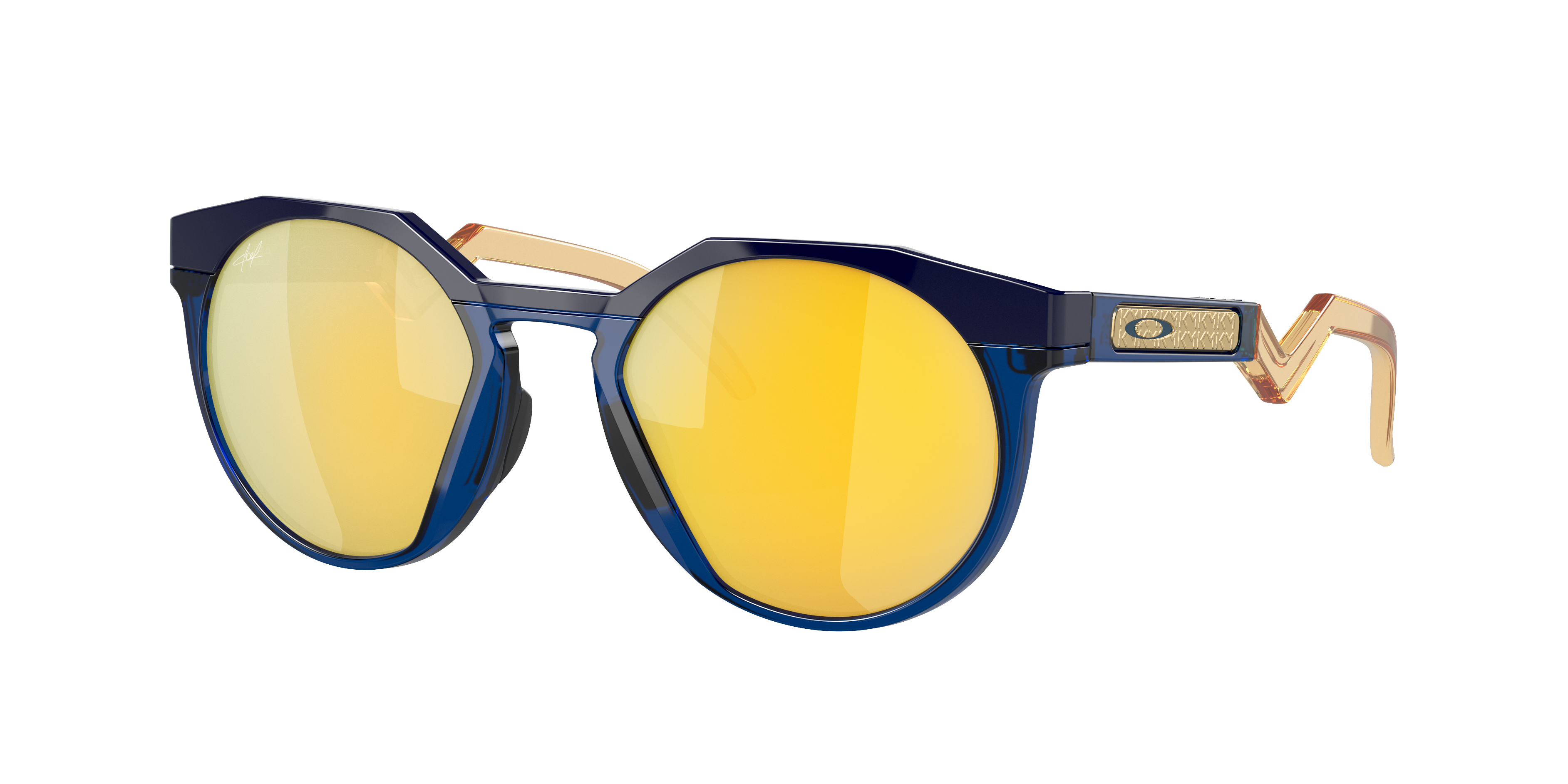 Oakley HSTN - Navy / Prizm 24K Polarized