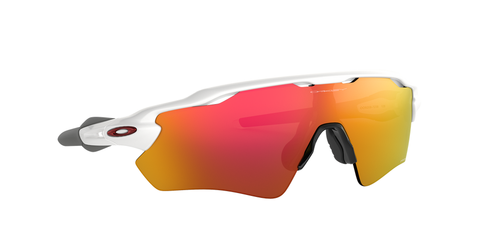 Oakley Radar EV Path 0OO9208 920872 Polirana Bijela / Prizm Ruby – sportske unisex naočale za jarko svjetlo