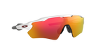 Oakley Radar EV Path 0OO9208 920872 Polirana Bijela / Prizm Ruby – sportske unisex naočale za jarko svjetlo
