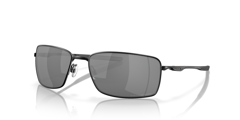 Oakley Square wire 0OO4075 407505 Mat crna / Black iridium polarized