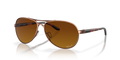 Oakley Feedback 0OO4079 407914 Ružičasto zlatna / Polarizirana gradualna smeđa