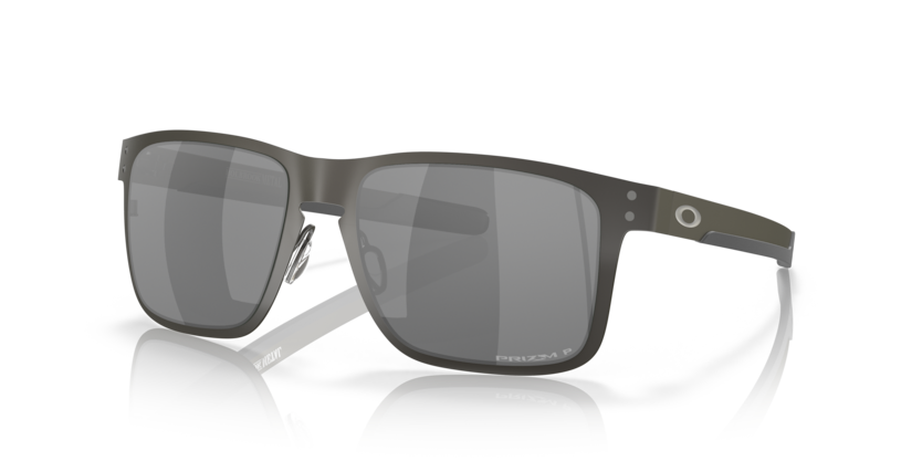 Oakley Holbrook metal 0OO4123 412306 Mat gunmetal / Prizm black polarized