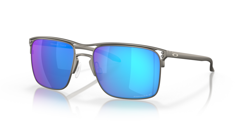 Oakley Holbrook ti 0OO6048 604804 Mat gunmetal / Prizm sapphire polarized