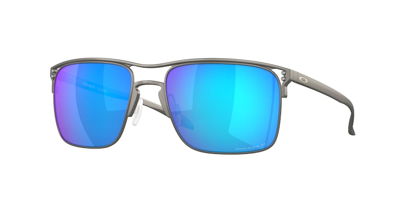 Oakley Holbrook ti 0OO6048 604804 Mat gunmetal / Prizm sapphire polarized