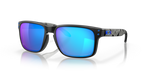 Oakley Holbrook 0OO9102 9102H0 Mat prizmatic crna / Prizm sapphire polarized