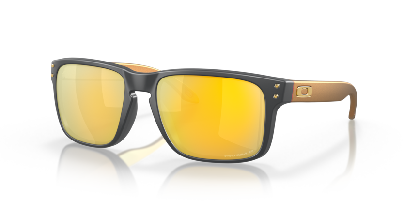 Oakley Holbrook 0OO9102 9102W4 Mat boja ugljena / Prizm 24k polarized