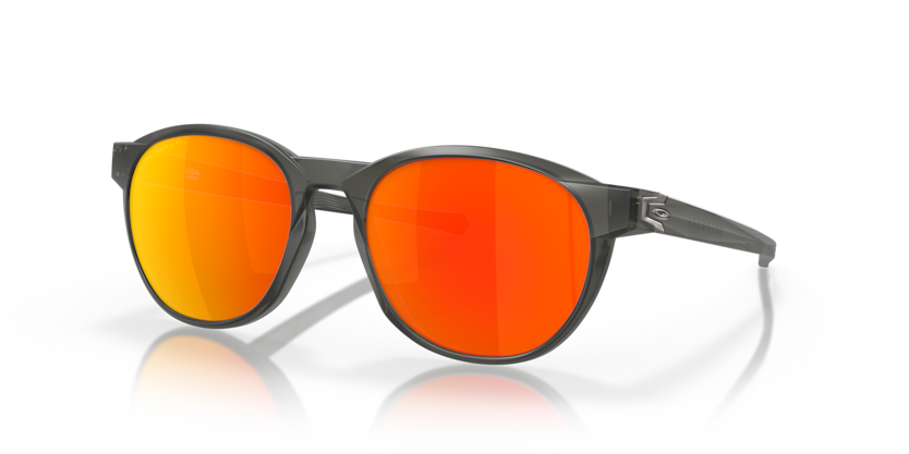 Oakley Reedmace 0OO9126 912604 Mat siva boja dima / Prizm ruby polarized
