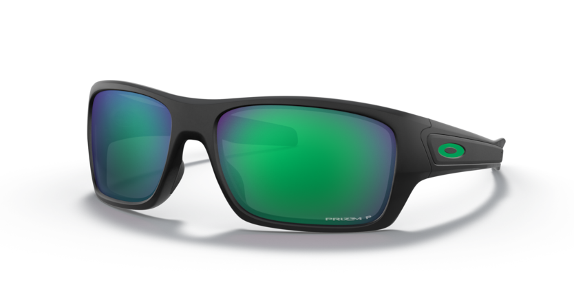 Oakley Turbine 0OO9263 926345 Mat crna / Prizm jade polarized
