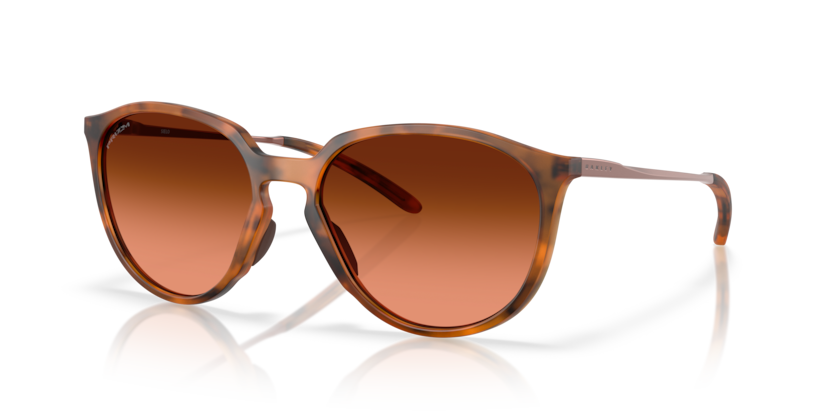 Oakley Sielo 0OO9288 928809 Mat tamnonarančasta boja kornjačevine / Prizmični brončani prijelaz