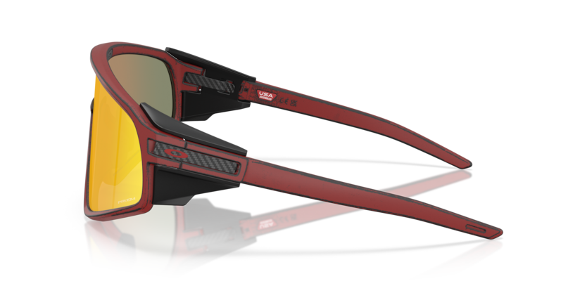 Oakley Latch panel 0OO9404 940423 Smećkasto-crvena red knight / Prizm ruby