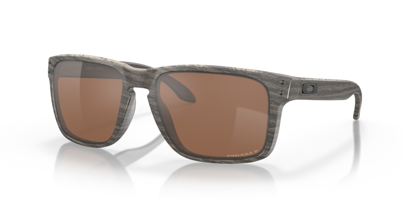 Oakley Holbrook xl 0OO9417 941706 Woodgrain / Prizm tungsten polarized