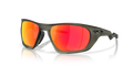 Oakley Lateralis 0OO9431 943104 Mat maslinasta tinta / Prizm ruby