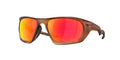 Oakley Lateralis 0OO9431 943116 Mat tamna jantar / Prizm ruby