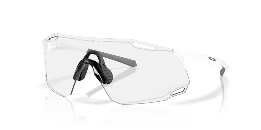 Oakley Cybr Dyno 951301 – Mat bijela, Clear to black iridium photochromic
