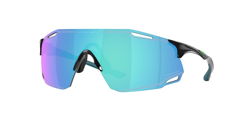 Oakley Cybr Dyno 951302 – Polirana crna, Prizm sapphire