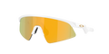 Oakley Resistor Sweep 0OJ9015 dječje sportske sunčane naočale – Mat bijele s Prizm 24K lećama