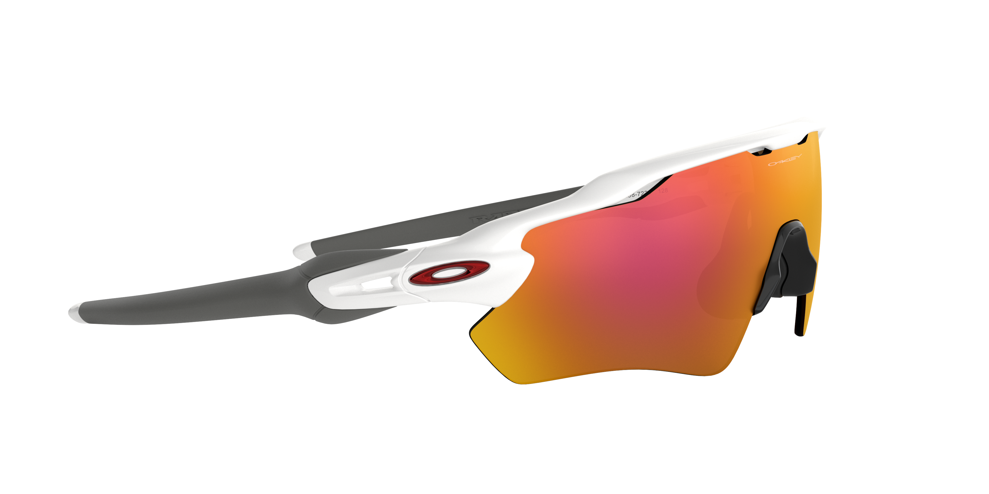 Oakley Radar EV Path 0OO9208 920872 Polirana Bijela / Prizm Ruby – sportske unisex naočale za jarko svjetlo