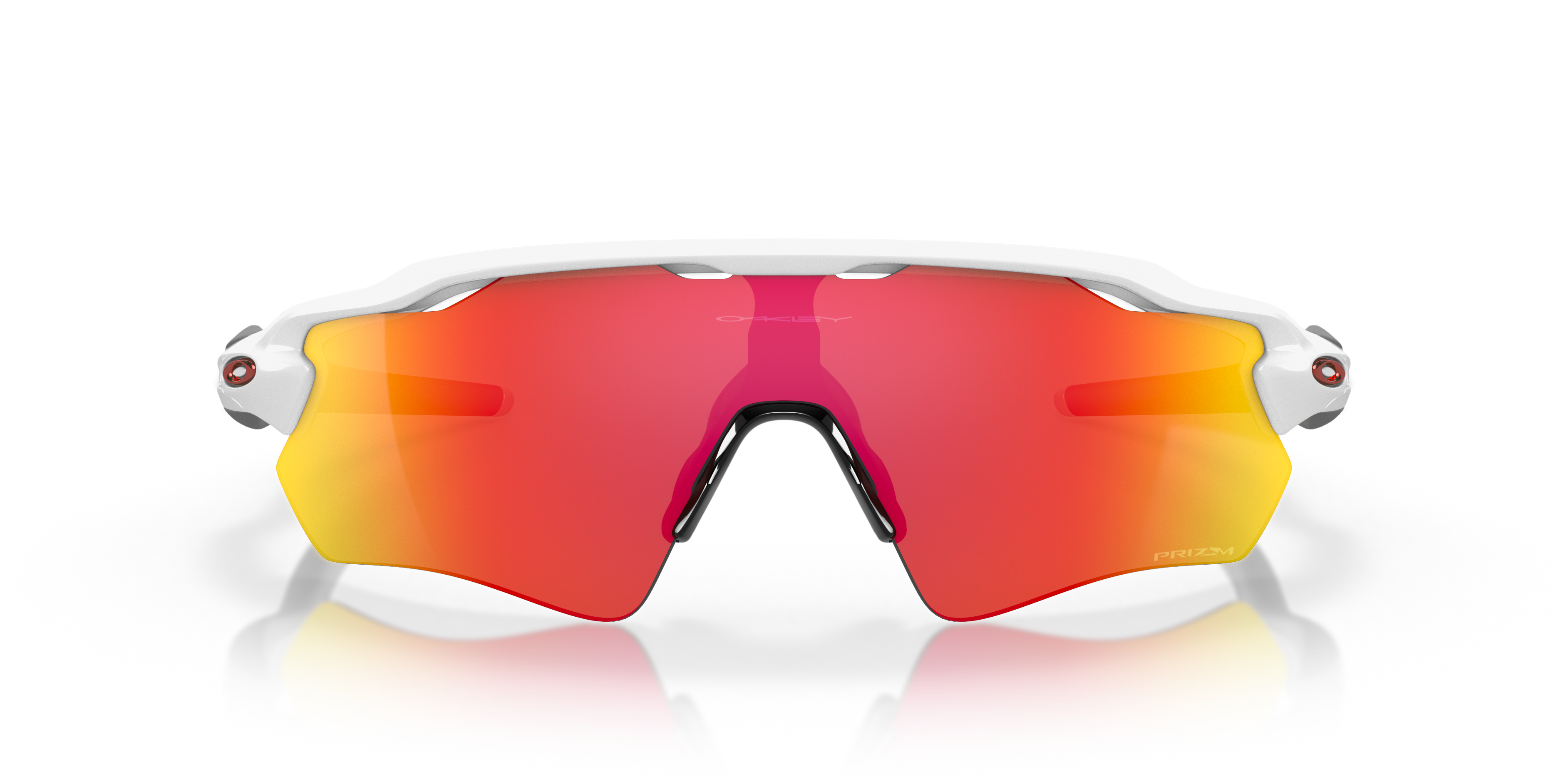 Oakley Radar EV Path 0OO9208 920872 Polirana Bijela / Prizm Ruby – sportske unisex naočale za jarko svjetlo