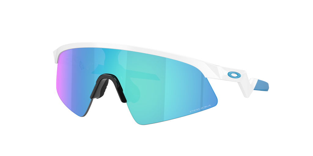 Oakley Resistor Sweep 0OJ9015 dječje sportske sunčane naočale – polirana bijela s Prizm Sapphire lećama