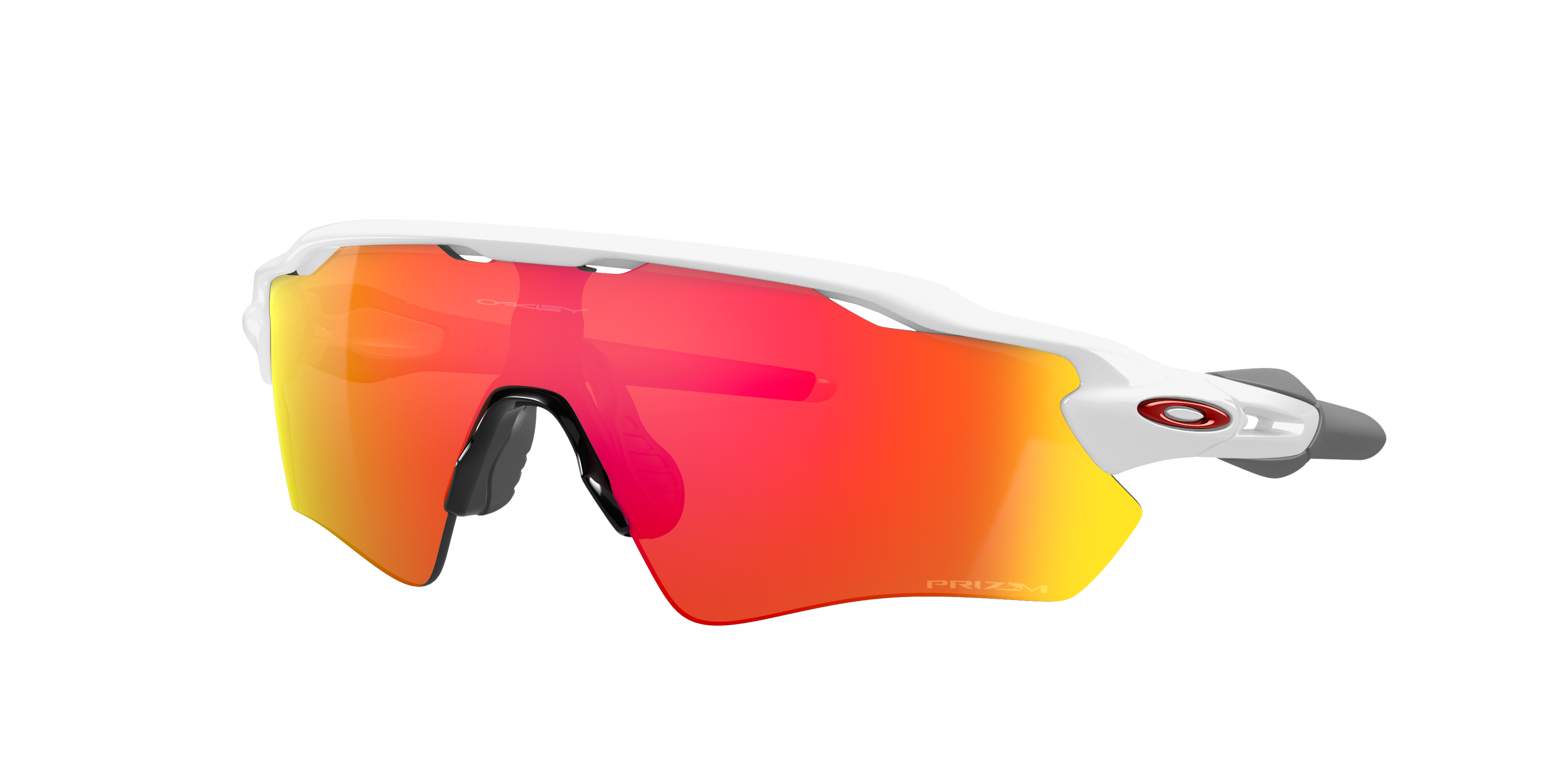 Oakley Radar EV Path 0OO9208 920872 Polirana Bijela / Prizm Ruby – sportske unisex naočale za jarko svjetlo
