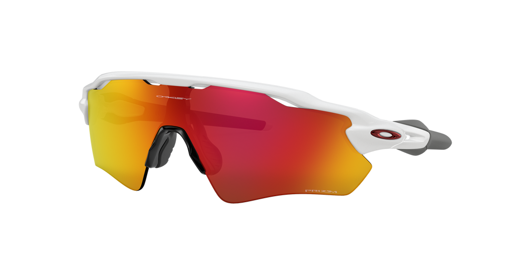 Oakley Radar EV Path 0OO9208 920872 Polirana Bijela / Prizm Ruby – sportske unisex naočale za jarko svjetlo