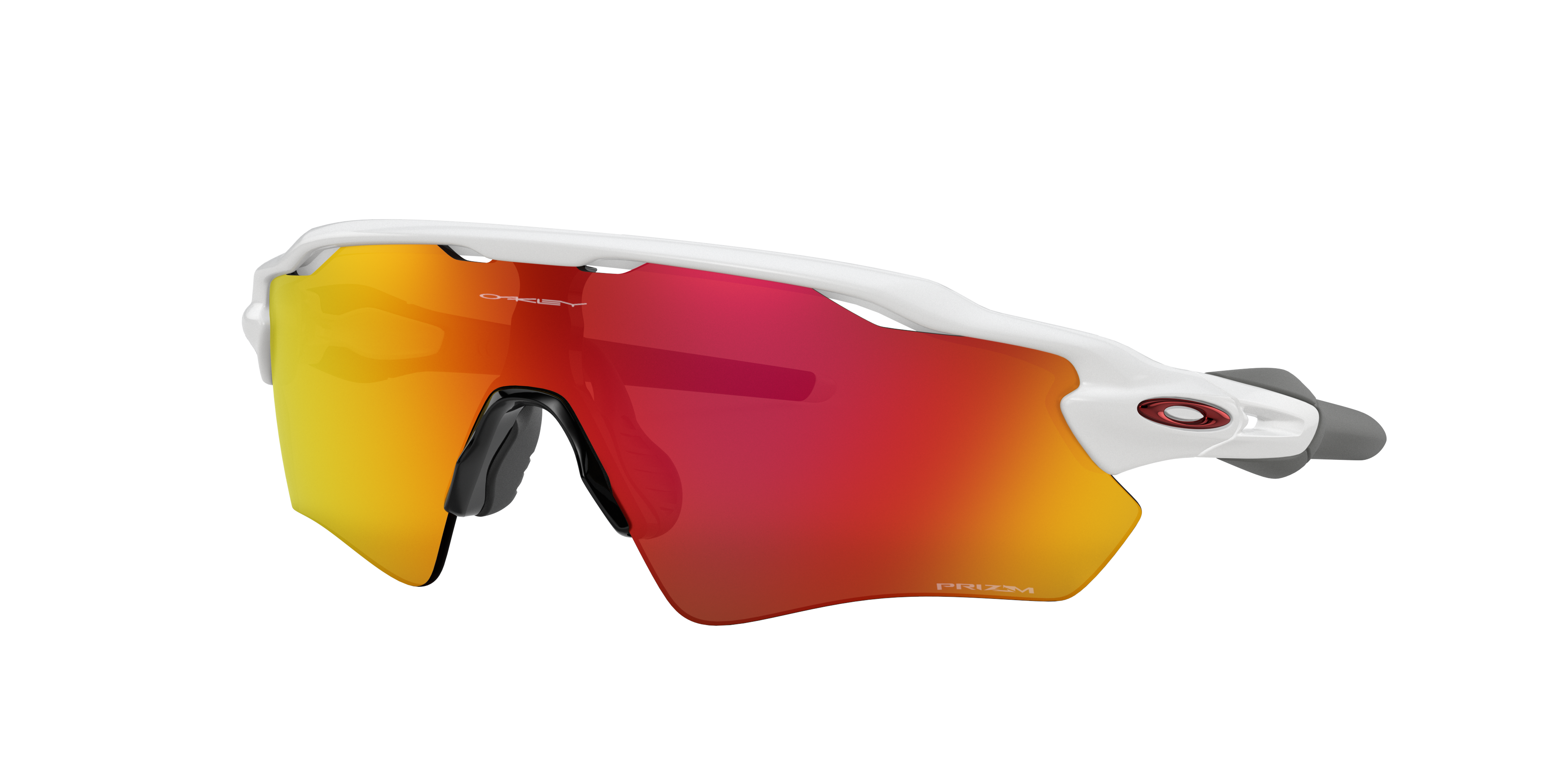 Oakley Radar EV Path 0OO9208 920872 Polirana Bijela / Prizm Ruby – sportske unisex naočale za jarko svjetlo