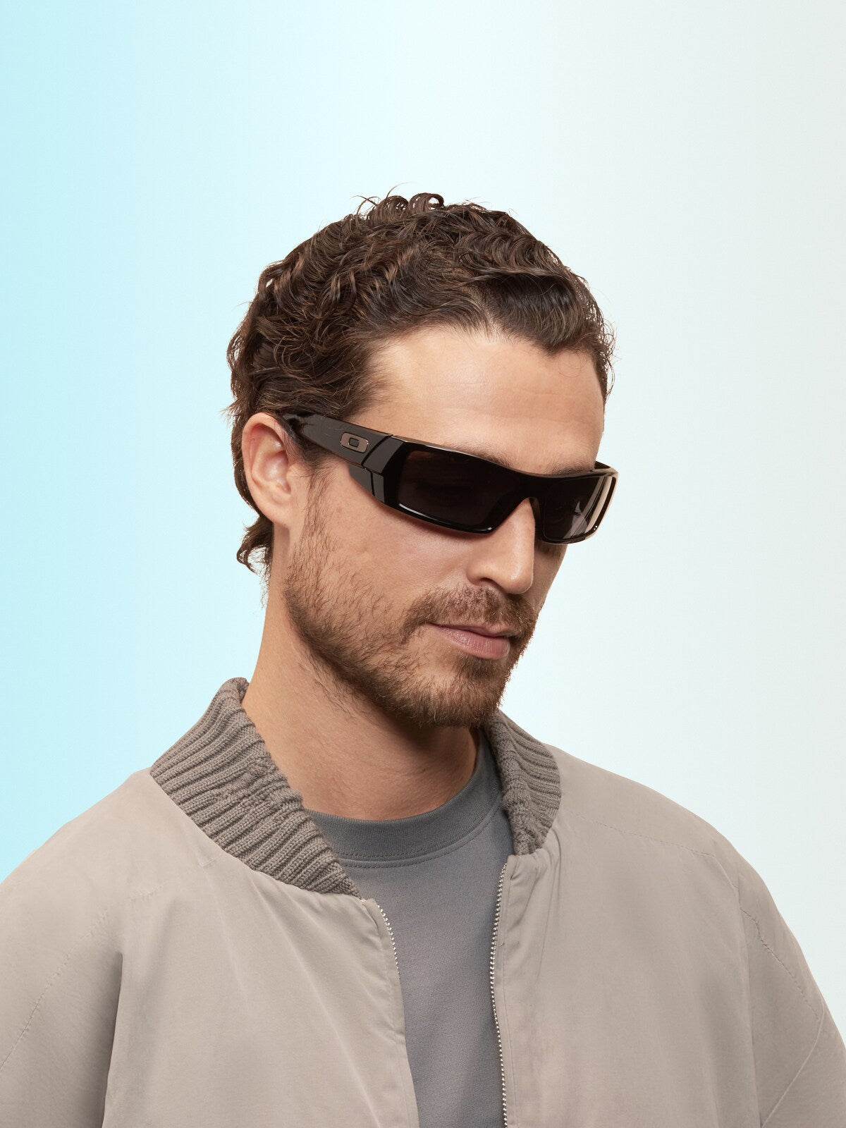 Oakley Gascan 0OO9014 muške sunčane naočale – polirana crna, siva leća