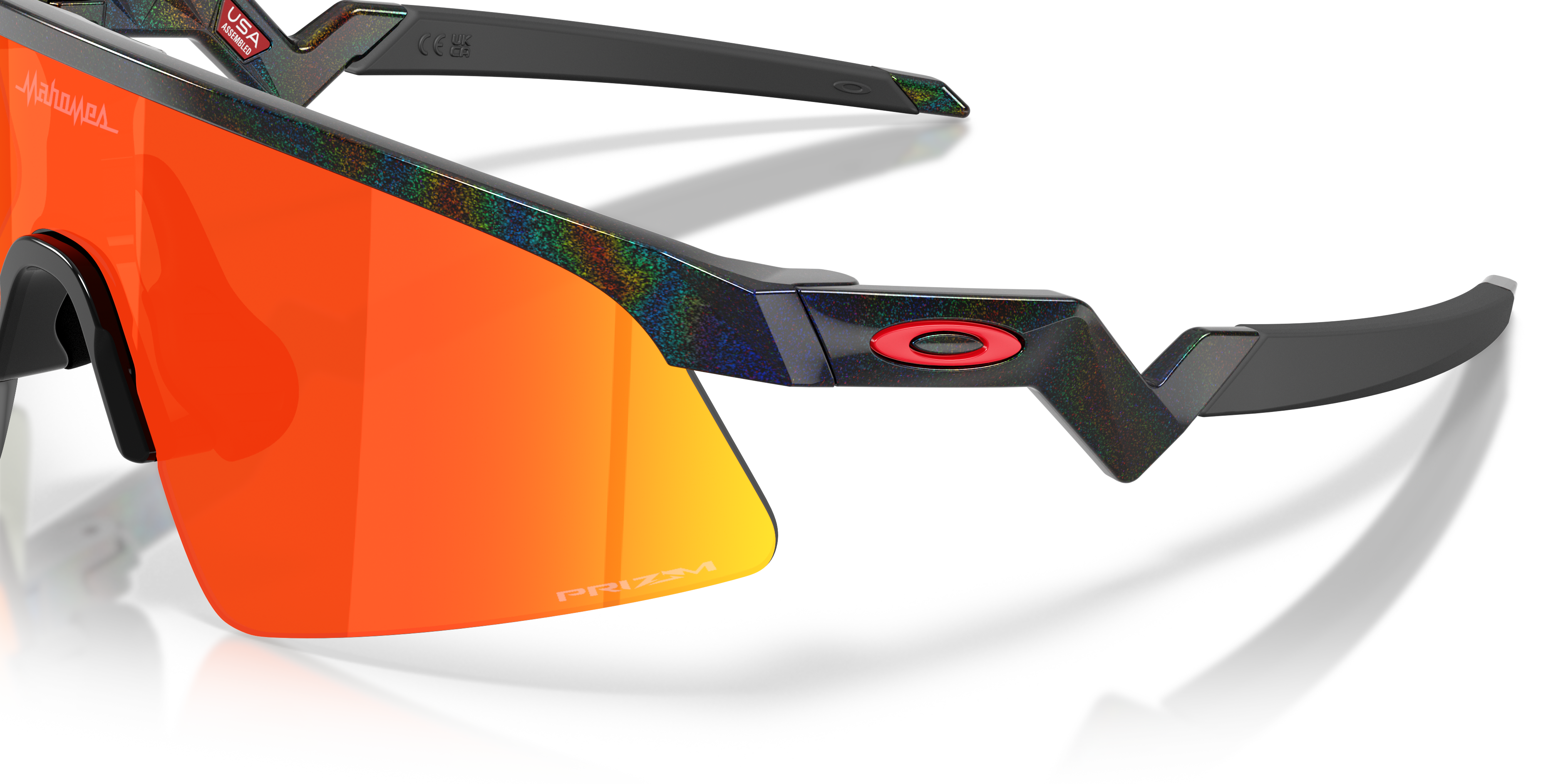 Oakley Resistor Sweep 0OJ9015 dječje sportske sunčane naočale – Tamna galaksija s Prizm Ruby lećama