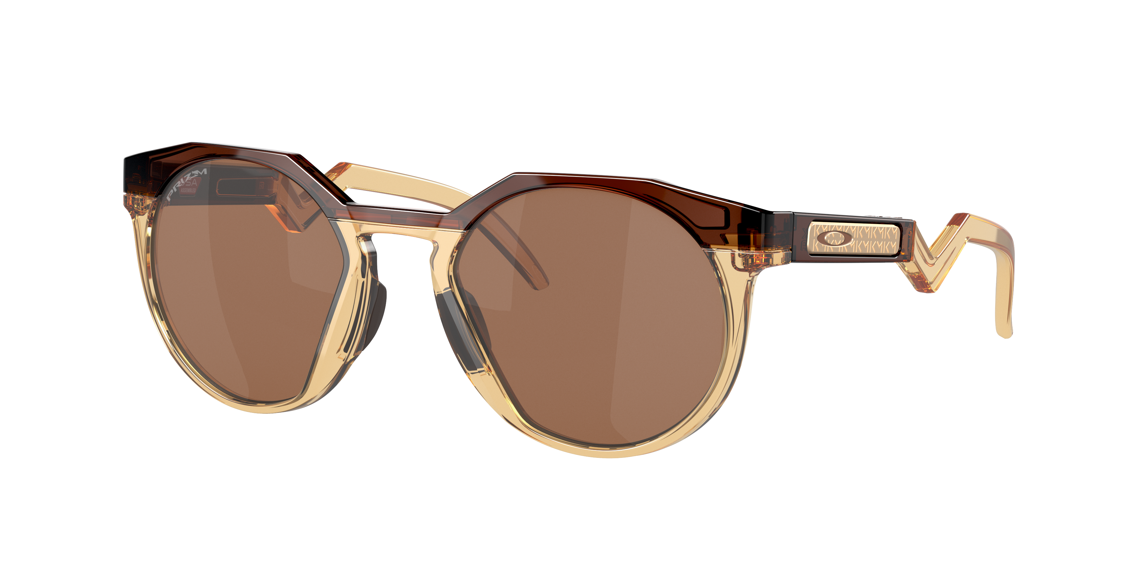 Oakley HSTN – Dark Amber/Light Curry, Prizm Tungsten leće