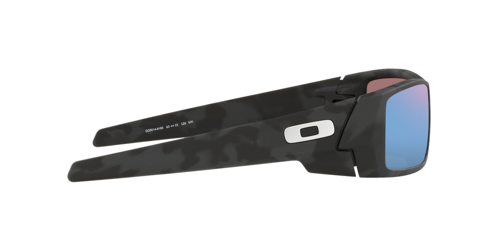 Oakley Gascan 0OO9014 901481 muške sunčane naočale – mat kamuflažno crne, Prizm Deep Water Polarized