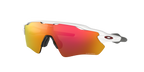 Oakley Radar EV Path 0OO9208 920872 Polirana Bijela / Prizm Ruby – sportske unisex naočale za jarko svjetlo