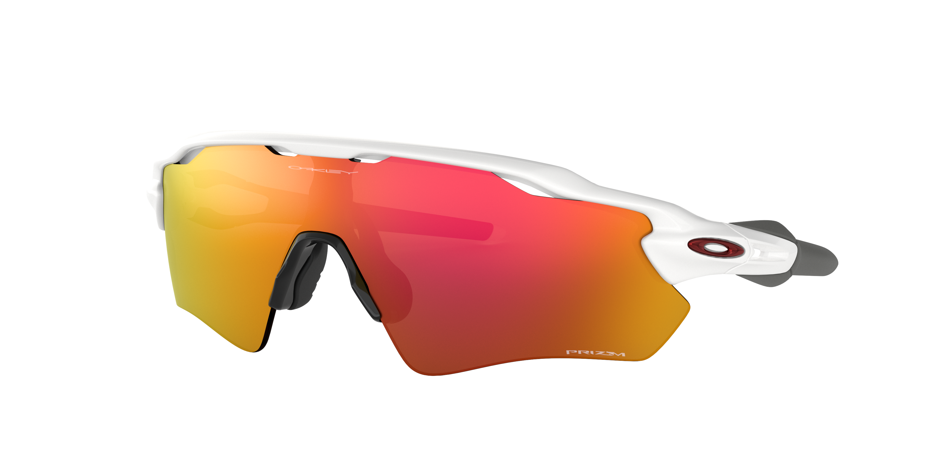 Oakley Radar EV Path 0OO9208 920872 Polirana Bijela / Prizm Ruby – sportske unisex naočale za jarko svjetlo