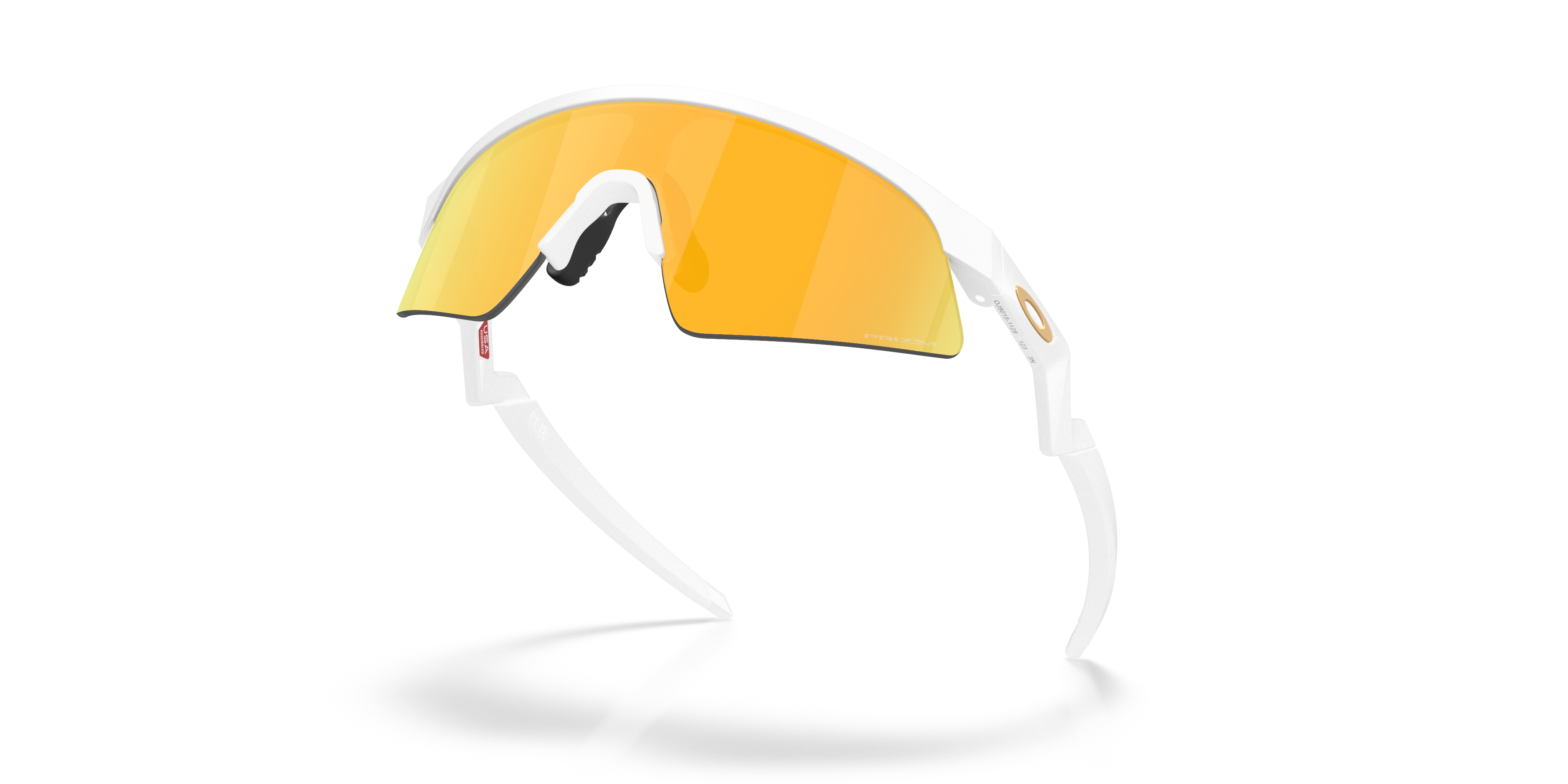 Oakley Resistor Sweep 0OJ9015 dječje sportske sunčane naočale – Mat bijele s Prizm 24K lećama