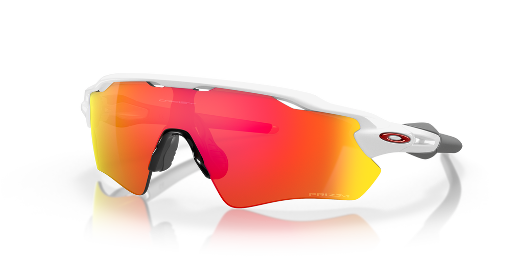 Oakley Radar EV Path 0OO9208 920872 Polirana Bijela / Prizm Ruby – sportske unisex naočale za jarko svjetlo