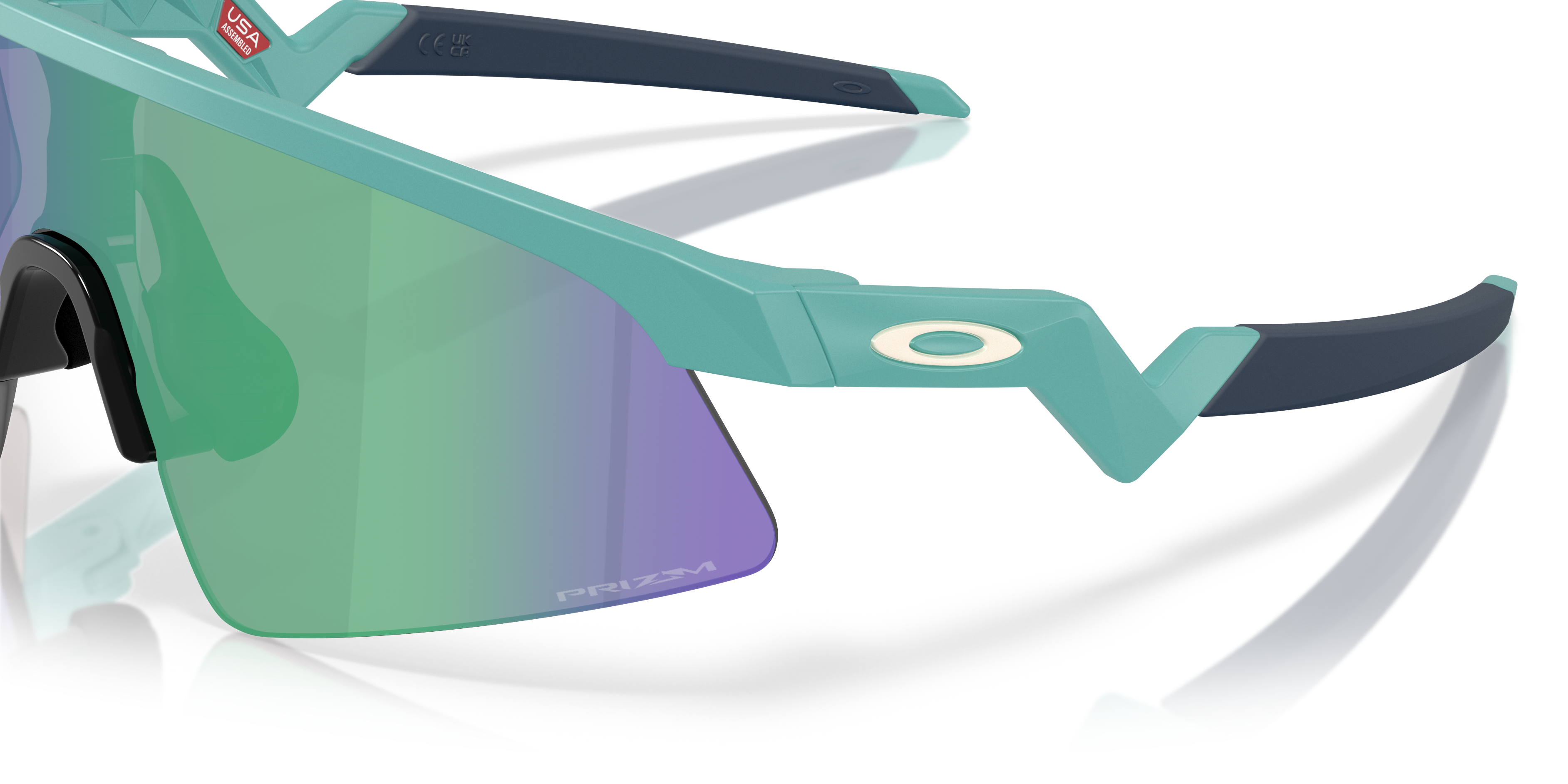 Oakley Resistor Sweep 0OJ9015 dječje sportske sunčane naočale – Mat Pacific s Prizm Jade lećama