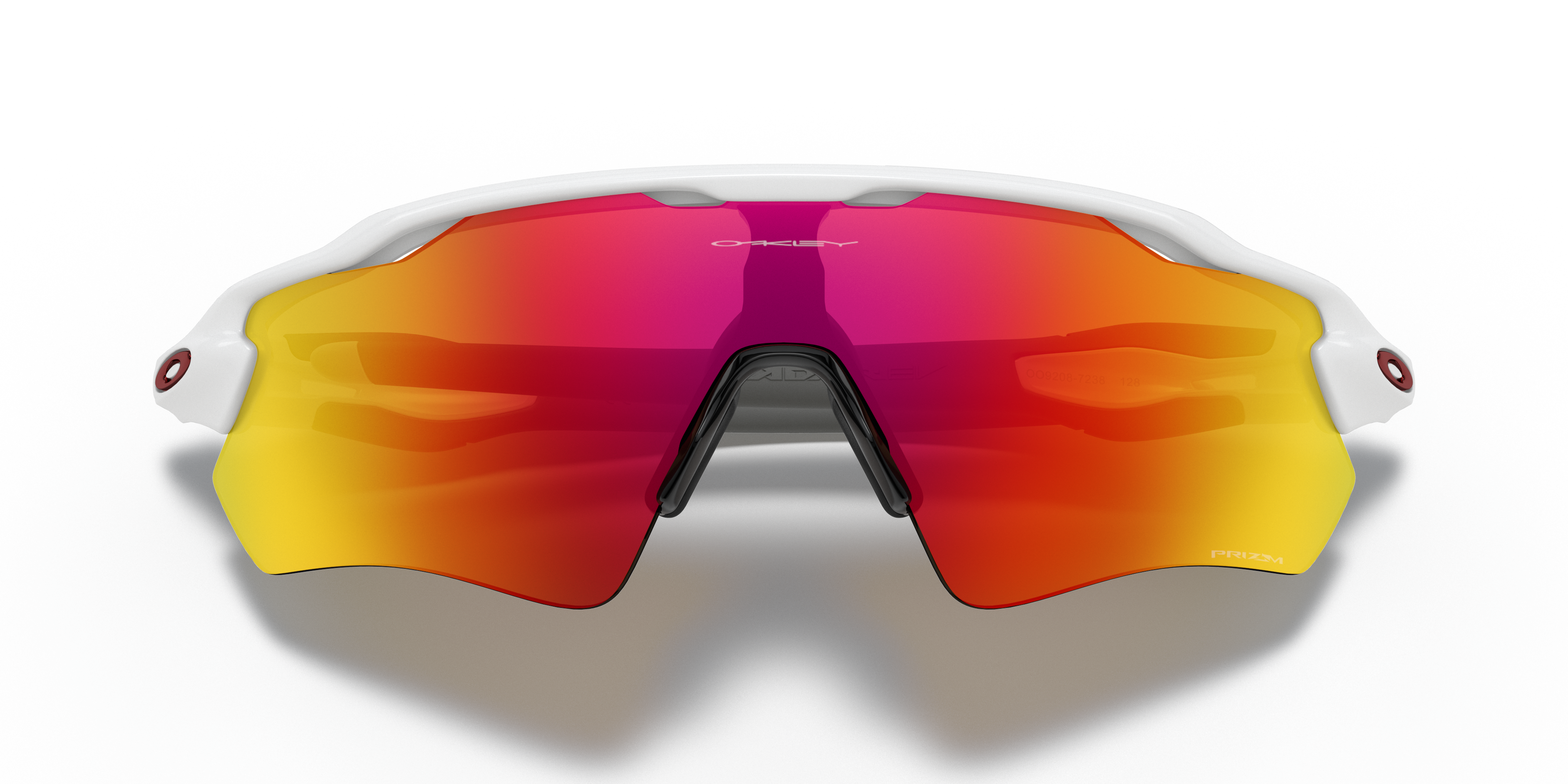 Oakley Radar EV Path 0OO9208 920872 Polirana Bijela / Prizm Ruby – sportske unisex naočale za jarko svjetlo