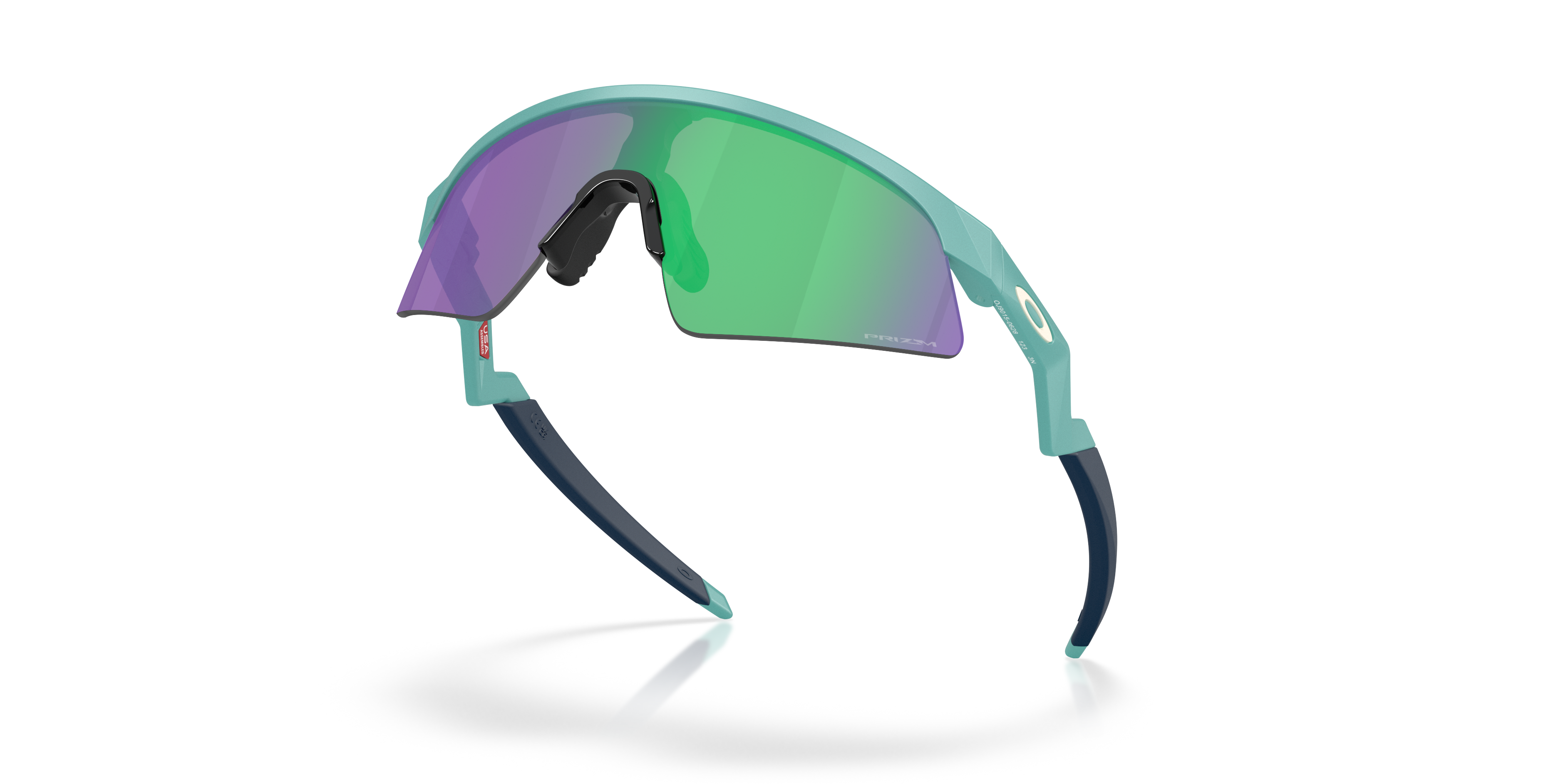 Oakley Resistor Sweep 0OJ9015 dječje sportske sunčane naočale – Mat Pacific s Prizm Jade lećama