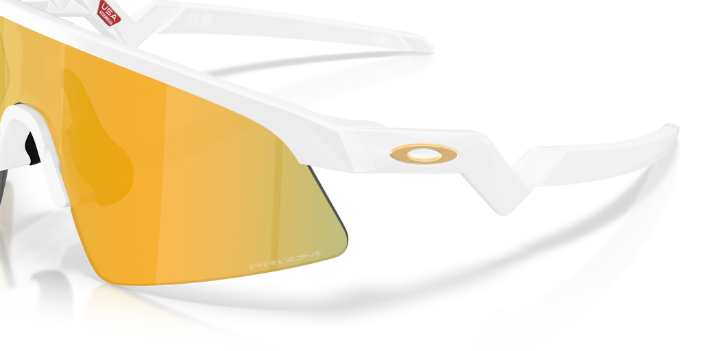 Oakley Resistor Sweep 0OJ9015 dječje sportske sunčane naočale – Mat bijele s Prizm 24K lećama
