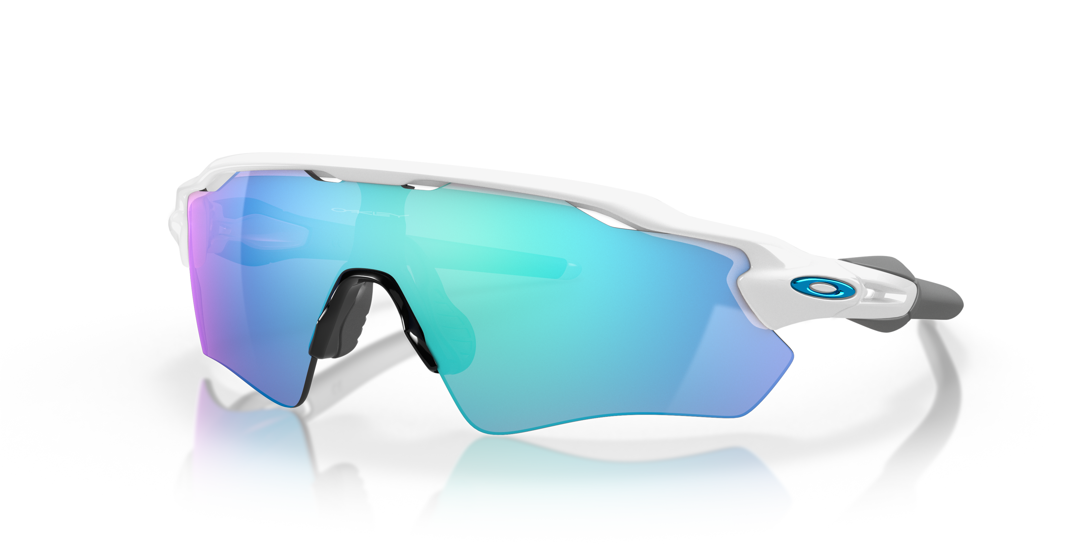 Oakley Radar EV Path 0OO9208 920873 Polirana bijela / Prizm Sapphire – sportske muške naočale