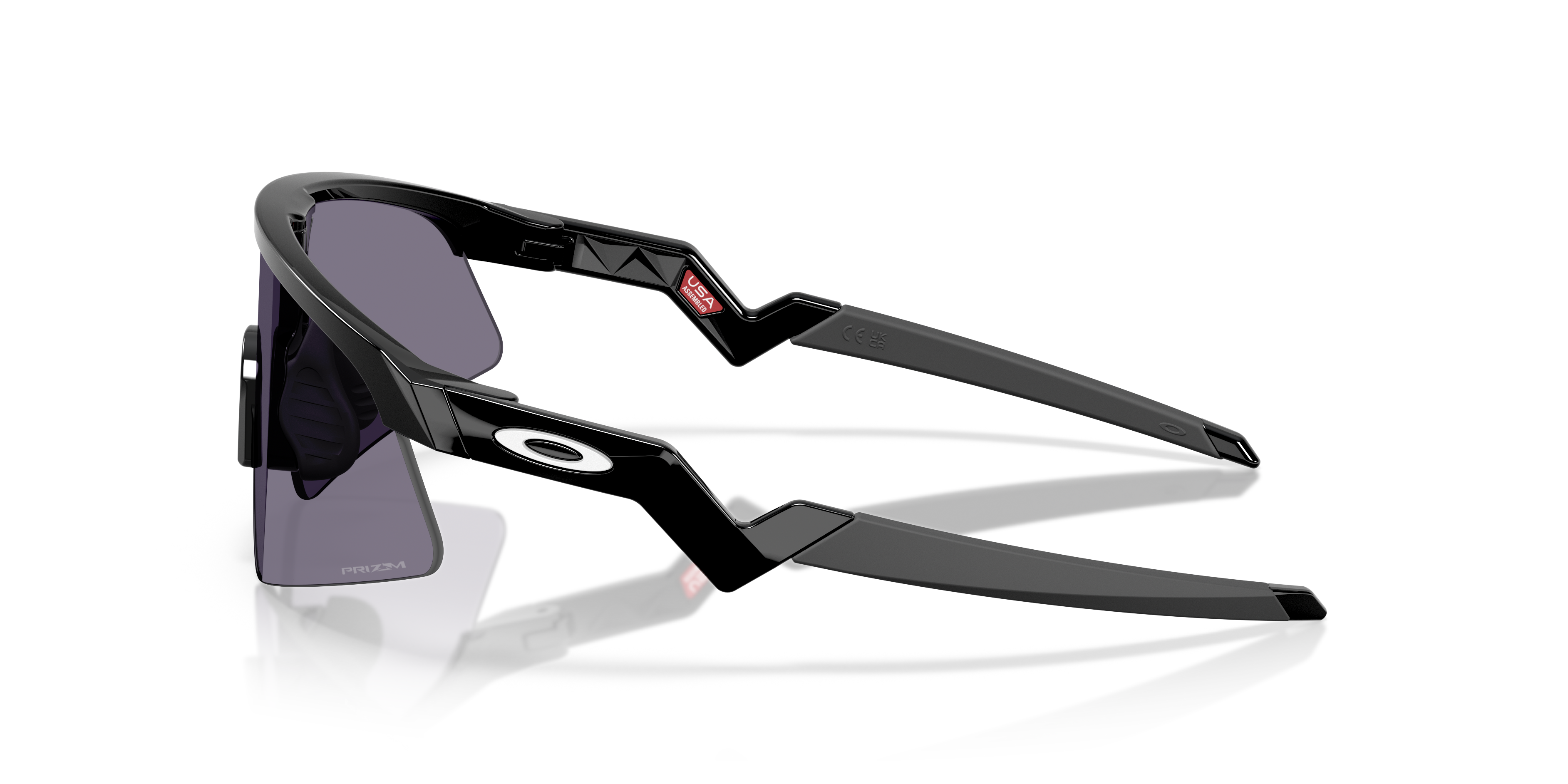 Oakley Resistor Sweep 0OJ9015 dječje sportske sunčane naočale – polirana crna s Prizm Grey lećama