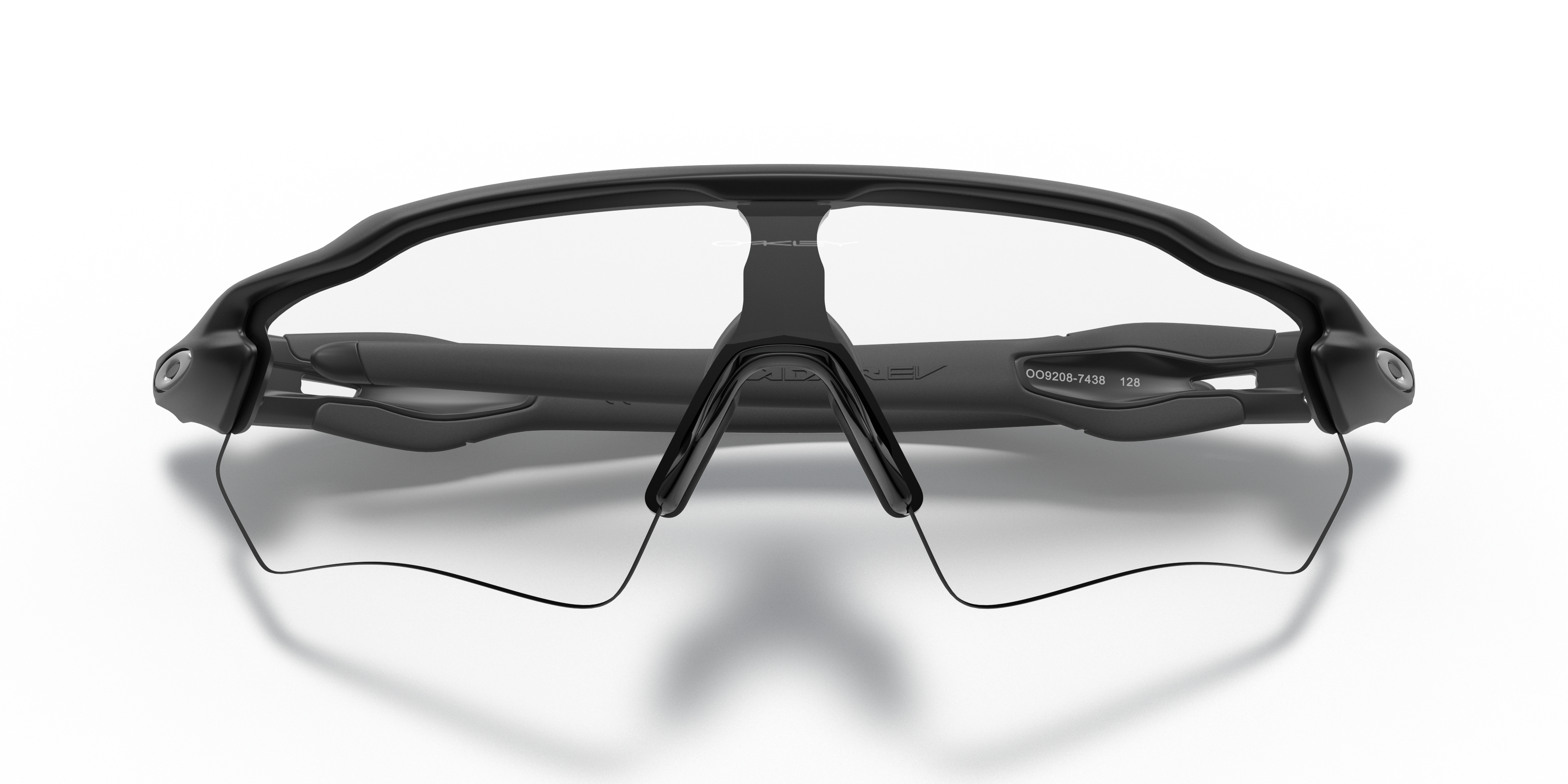 Oakley Radar EV Path 0OO9208 920874 Mat crna / Prozirne leće – sportske zaštitne naočale za svakodnevnu upotrebu