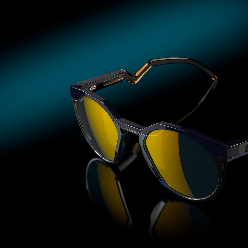 Oakley HSTN - Navy / Prizm 24K Polarized