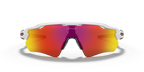 Oakley Radar EV Path 0OO9208 920872 Polirana Bijela / Prizm Ruby – sportske unisex naočale za jarko svjetlo