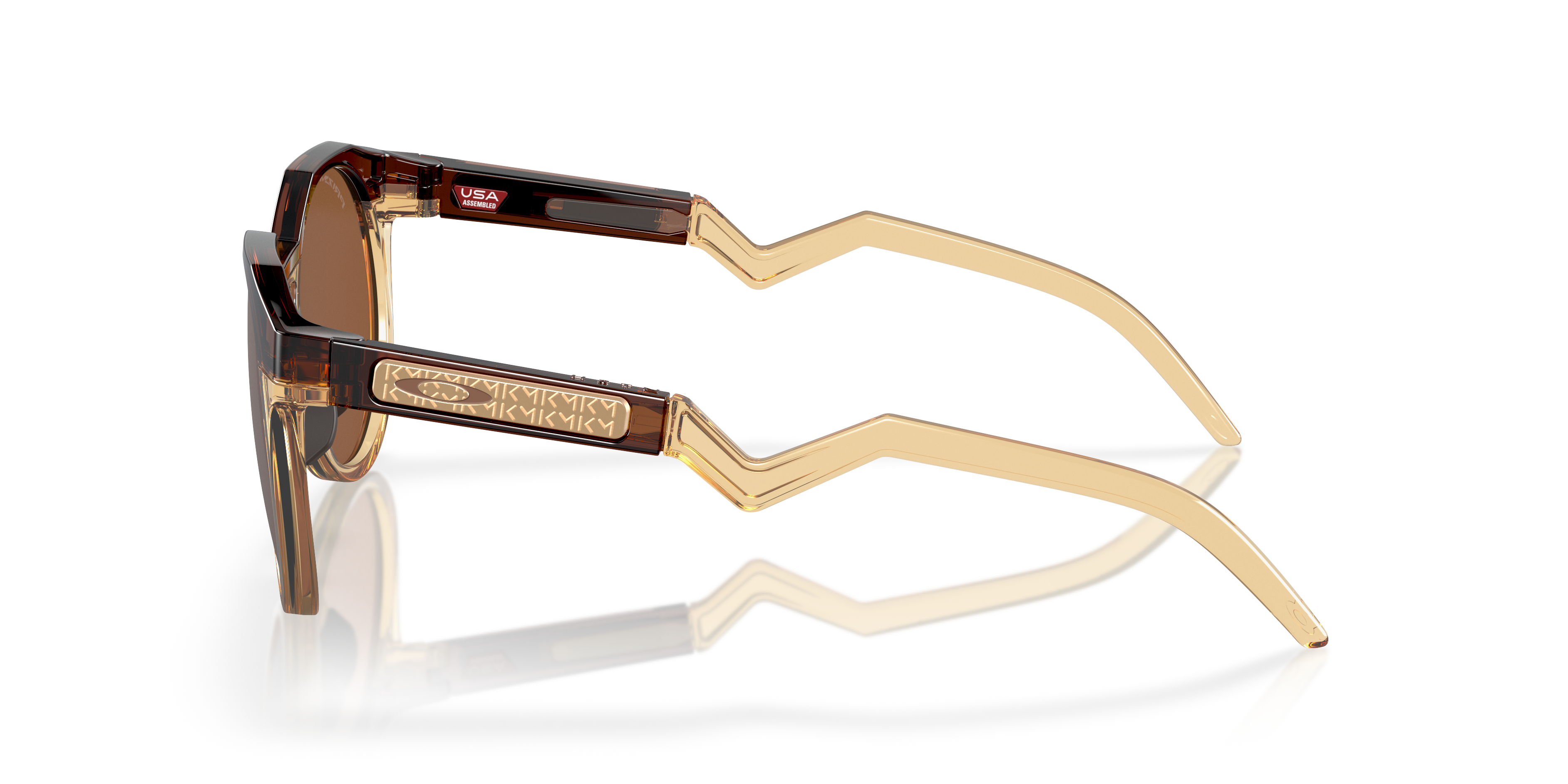 Oakley HSTN – Dark Amber/Light Curry, Prizm Tungsten leće