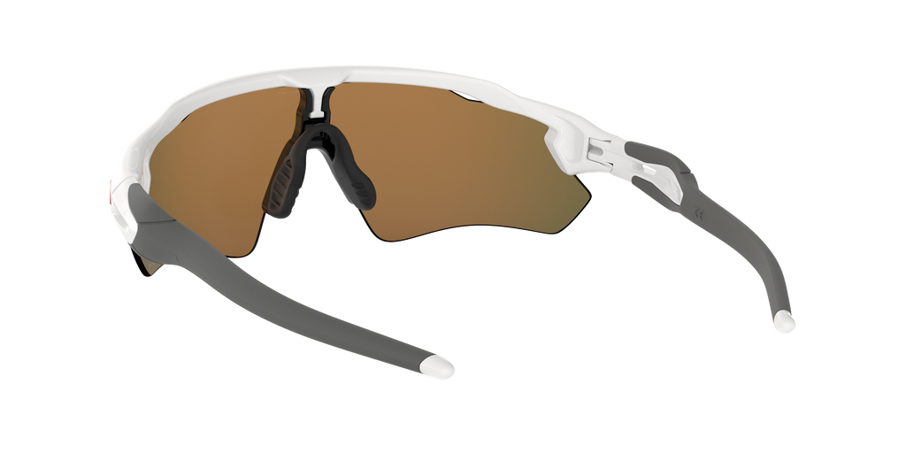 Oakley Radar EV Path 0OO9208 920872 Polirana Bijela / Prizm Ruby – sportske unisex naočale za jarko svjetlo