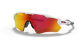 Oakley Radar EV Path 0OO9208 920872 Polirana Bijela / Prizm Ruby – sportske unisex naočale za jarko svjetlo