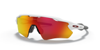 Oakley Radar EV Path 0OO9208 920872 Polirana Bijela / Prizm Ruby – sportske unisex naočale za jarko svjetlo