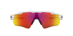 Oakley Radar EV Path 0OO9208 920872 Polirana Bijela / Prizm Ruby – sportske unisex naočale za jarko svjetlo