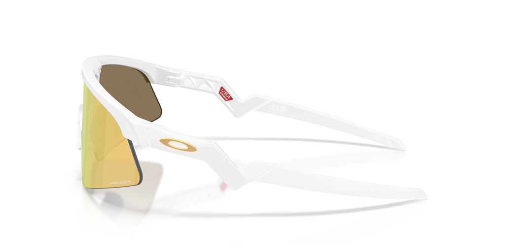 Oakley Resistor Sweep 0OJ9015 dječje sportske sunčane naočale – Mat bijele s Prizm 24K lećama