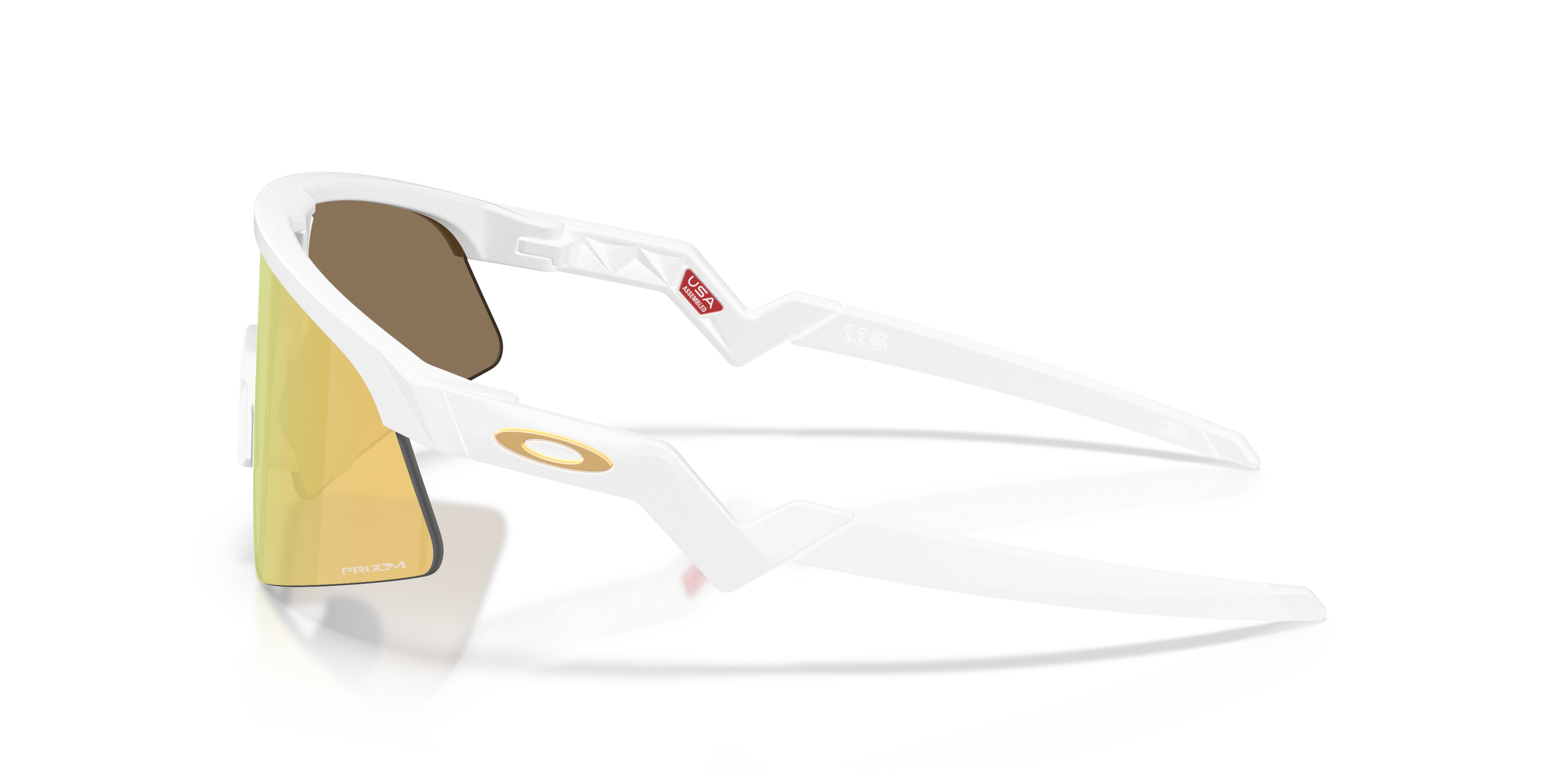 Oakley Resistor Sweep 0OJ9015 dječje sportske sunčane naočale – Mat bijele s Prizm 24K lećama
